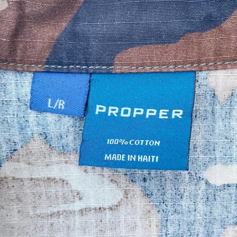 Propper Woodland Camo Military Field Jacket - Green/Brown/Black